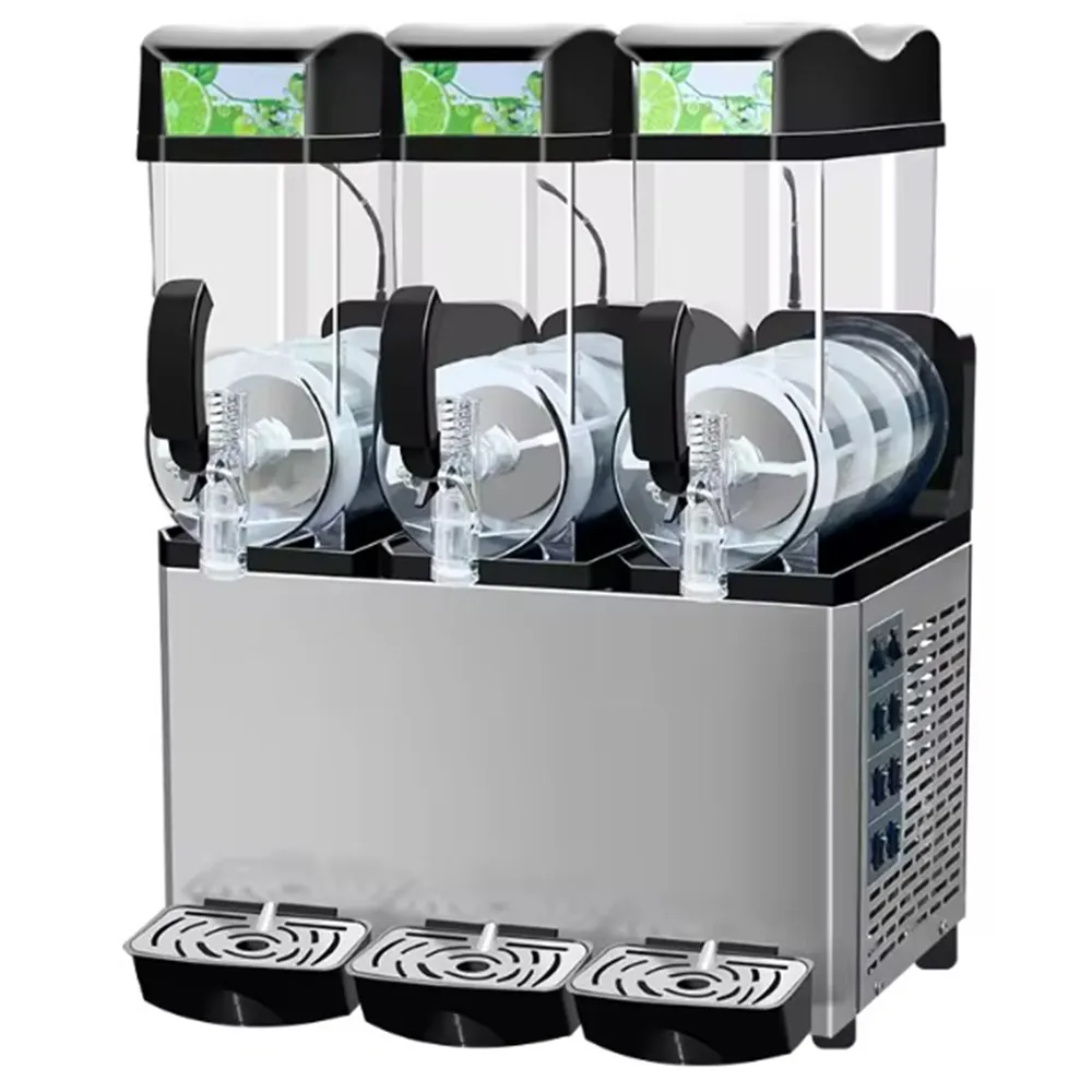 XYSJ15X3 Máquina Granizadora Industrial de Triple Tolva (3 Sabores) - Imagen 1