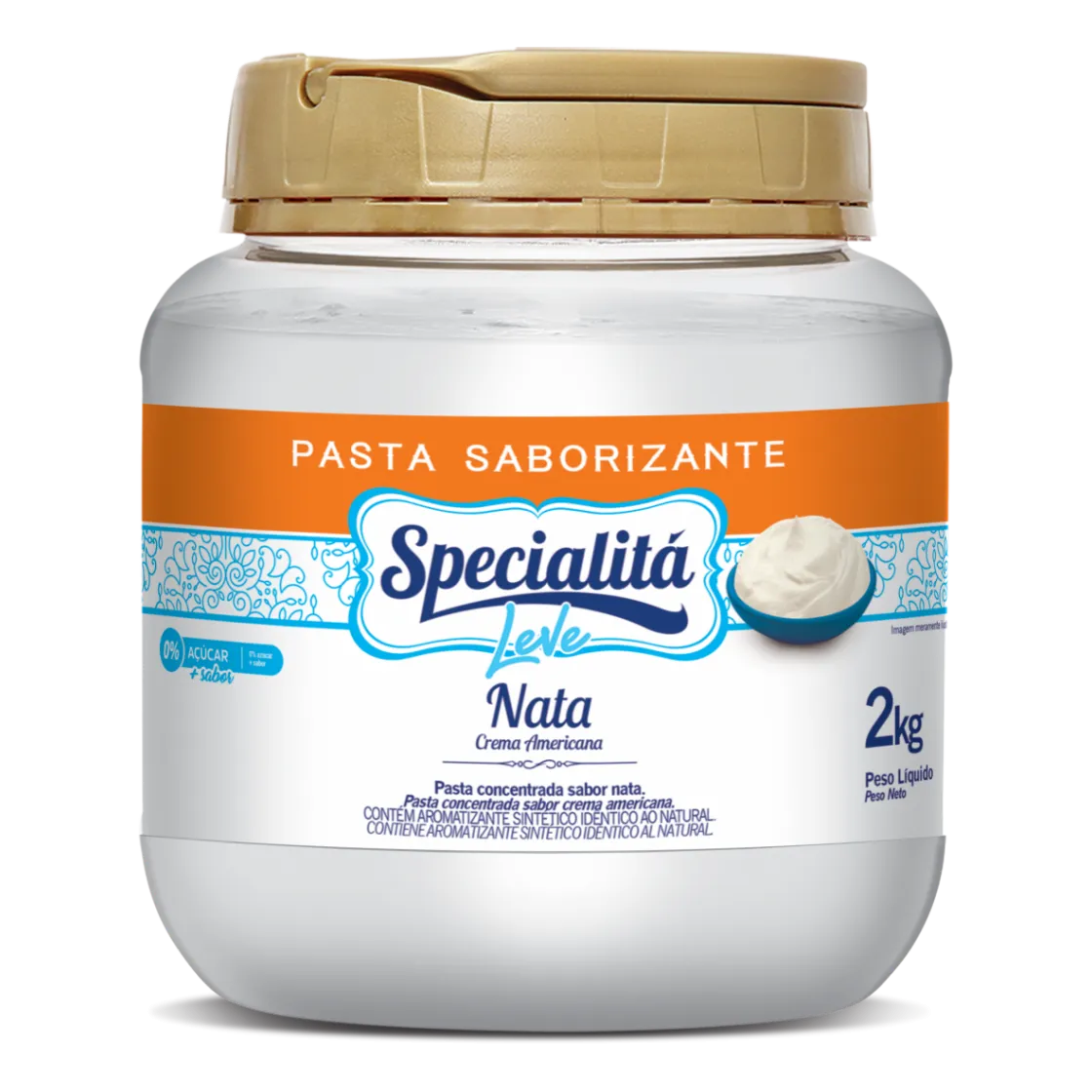 705980 Specialita Sabor Zero Pasta Nata DR 2Kg - Imagen 1